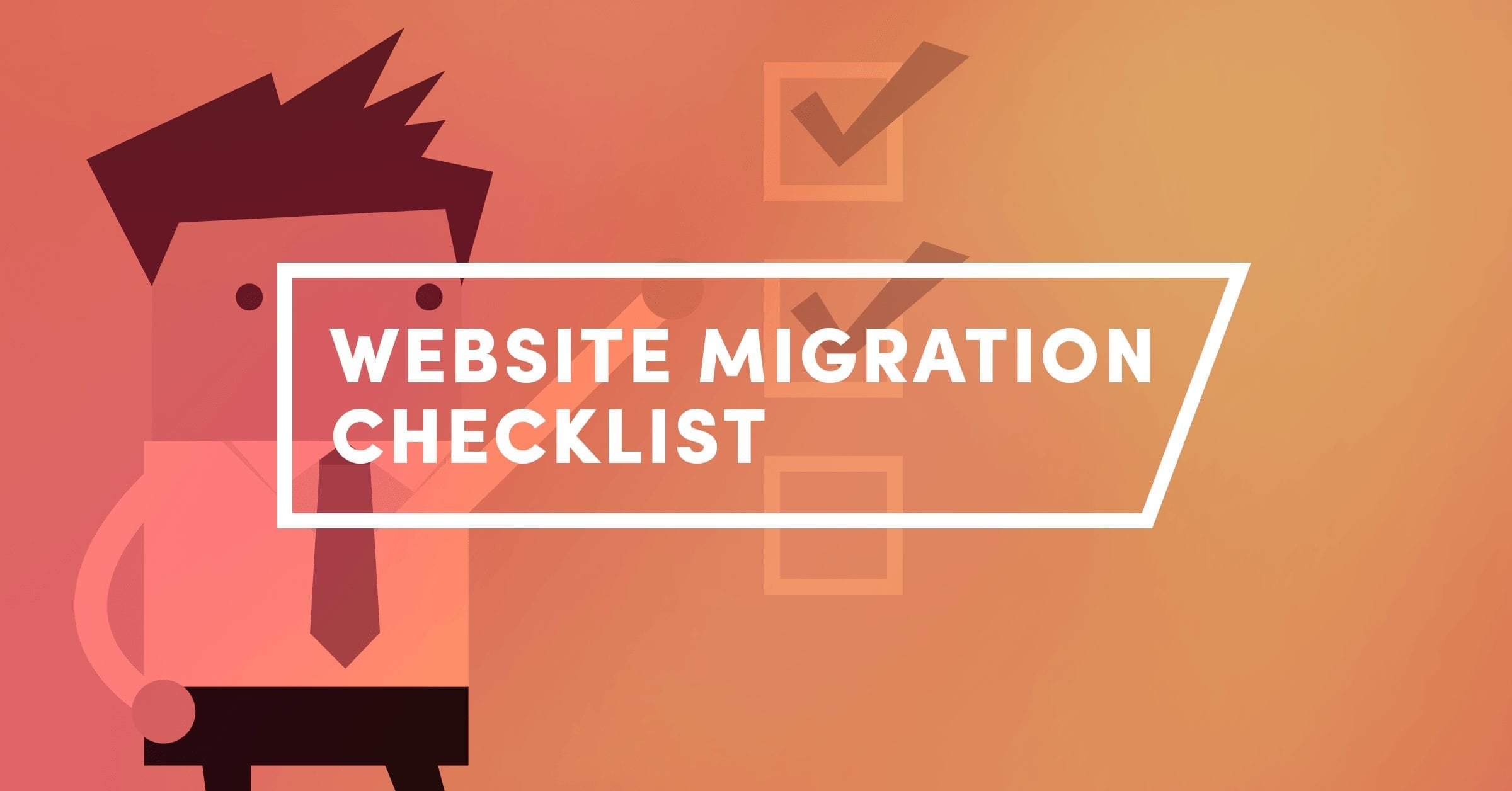 website migration checklist graphic