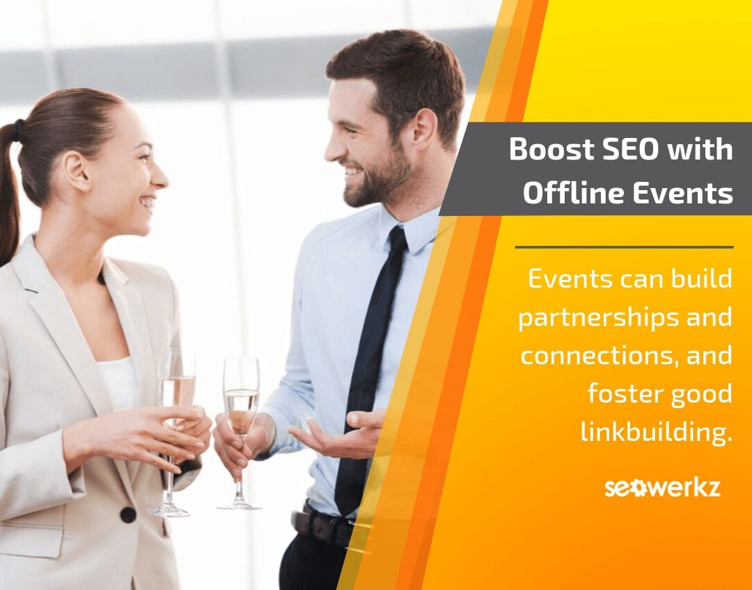 offline events boost SEO link-building