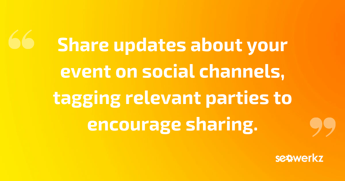 offline events boost SEO link-building