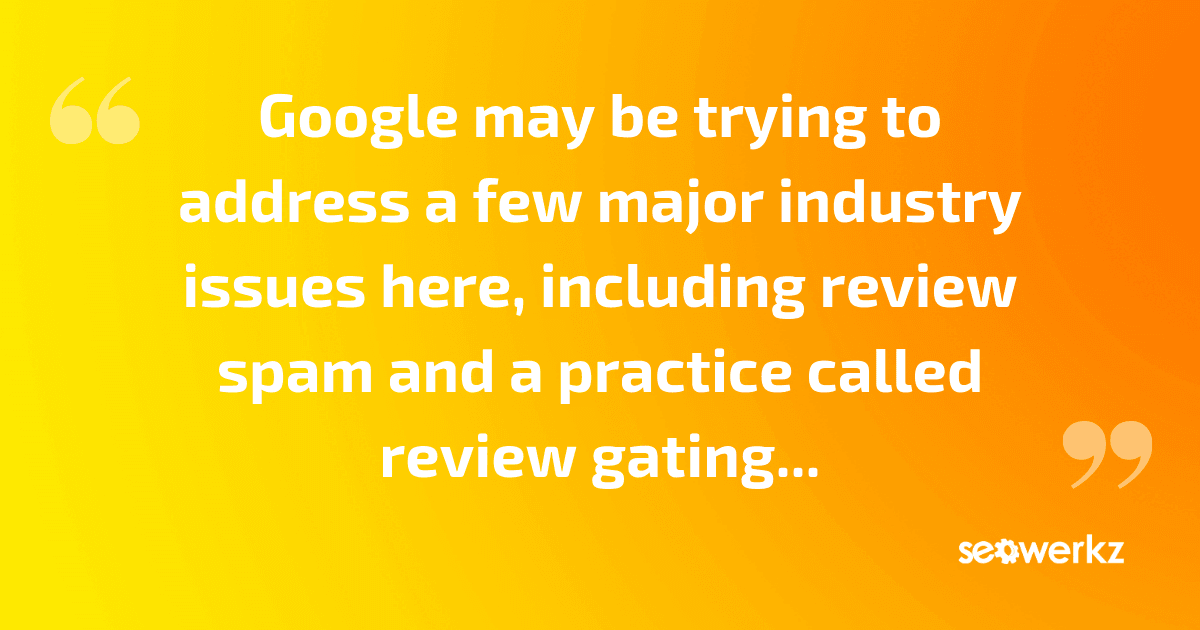 googleâ€™s review star changes
