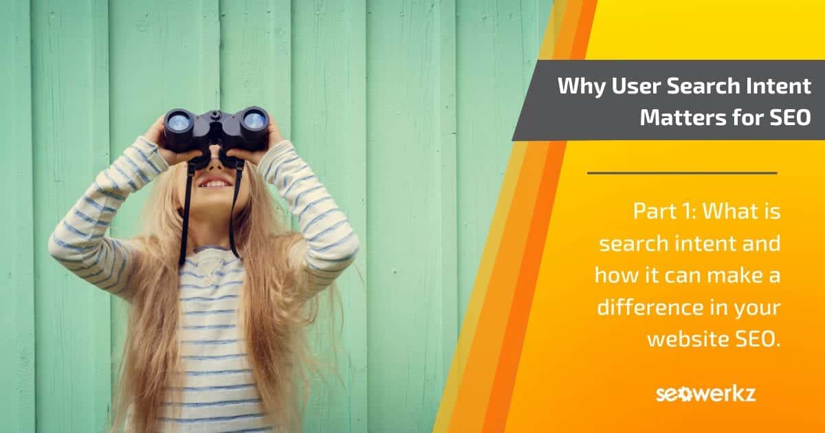 user search intent SEO
