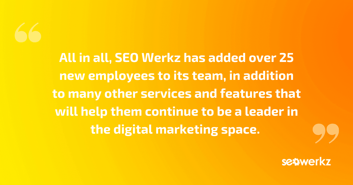 SEO Werkz Announces 2022 Acquisitions!